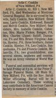 Conklin, Arlie C
